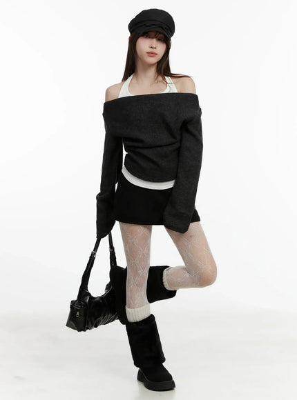 halter-layered-off-shoulder-top-id525