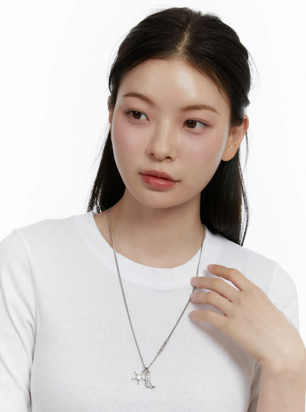 Cowboy Boot Charm Necklace F502