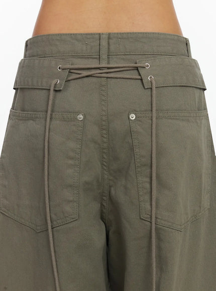 back-corset-belt-wide-leg-cotton-pants-ia527