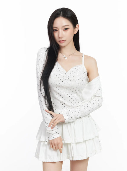 polka-dot-tank-and-cardigan-set-cm518