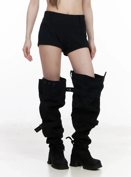 high-waist-flap-pocket-shorts-cf523