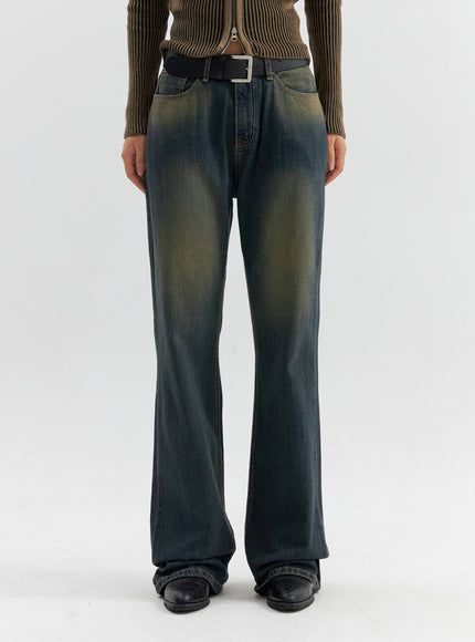 vintage-wash-flare-jeans-co306