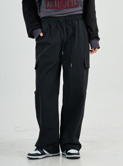 Selena Nylon Cargo Wide Pants CS23