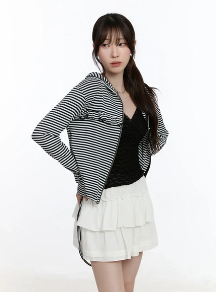 ruffle-detailed-zip-up-hoodie-ca502