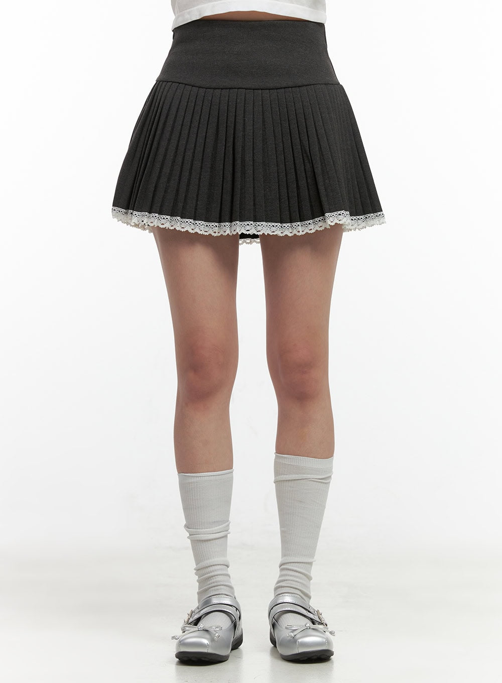 lace-pleated-mini-skirt-oo421