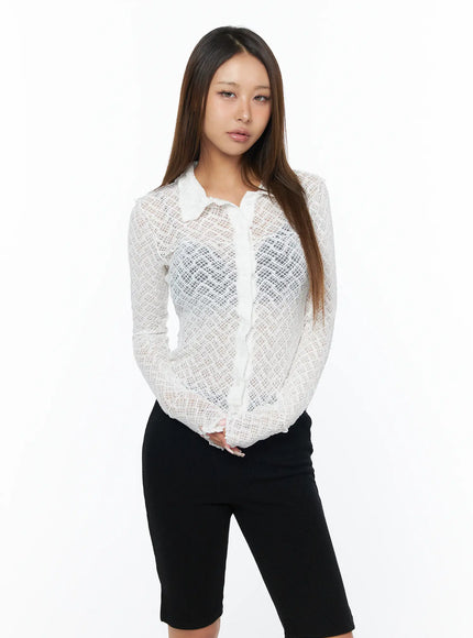 sheer-lace-long-sleeve-button-down-blouse-ca516