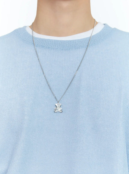 mens-teddy-bear-pendant-necklace-ig501