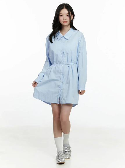 ribbon-waist-shirt-dress-f502