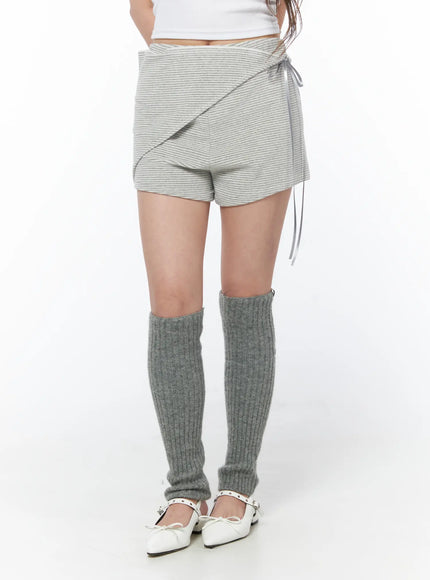 modern-striped-wrap-shorts-cy529