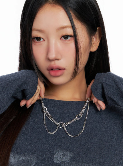 Twisted Chain Necklace CO514