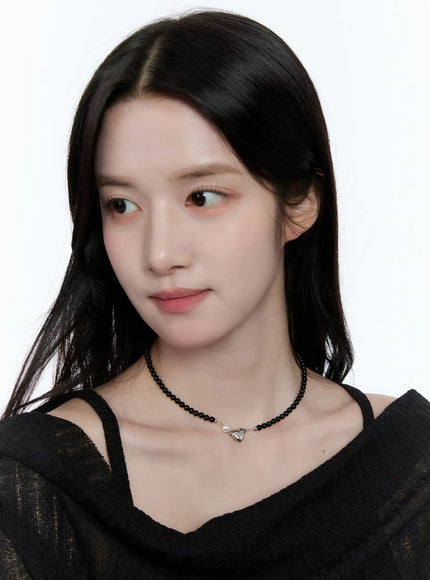 Locking Heart Magnetic Necklace CC0608