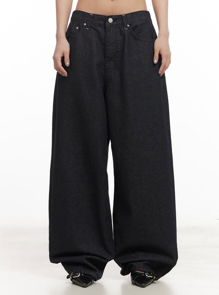 julianna-baggy-jeans-cm505 / Dark blue