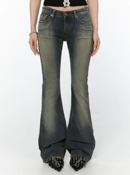rumi-vintage-flared-jeans-cy514 / Dark blue