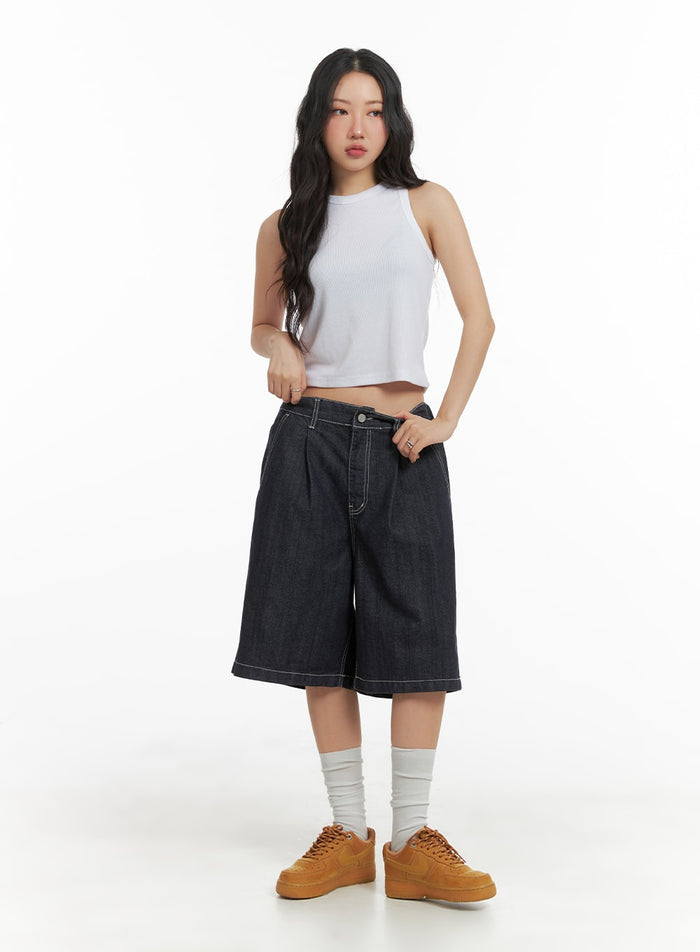 recycled-solid-jorts-unisex-cm425