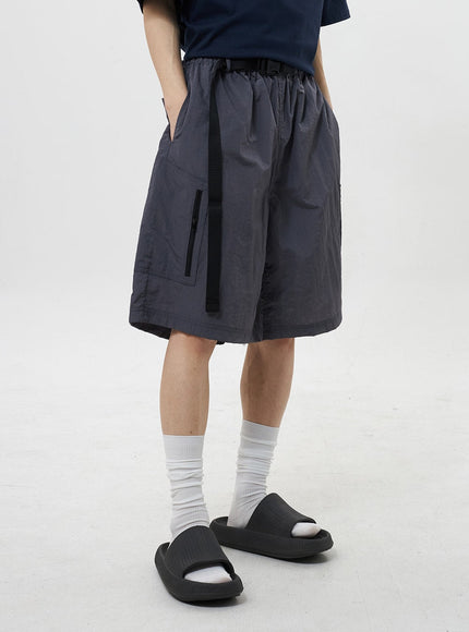 Nylon Bermuda Pants Unisex CY322