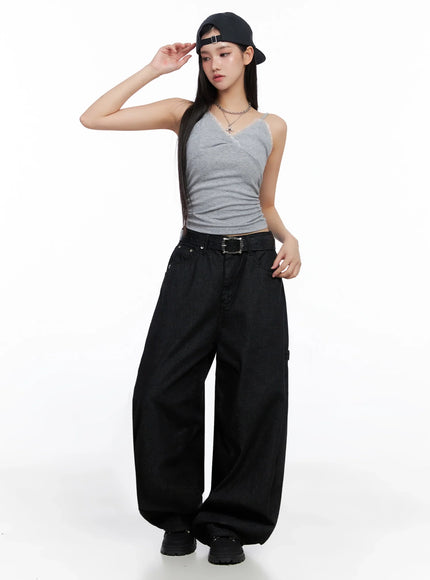 sleeveless-ruched-lace-cami-is525