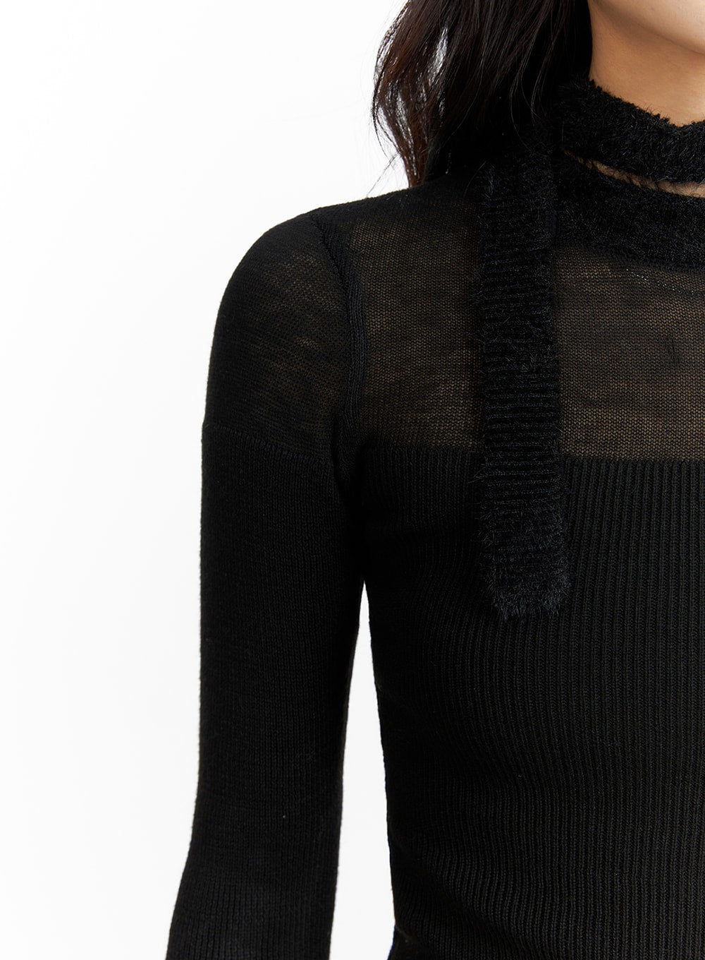 sheer-knit-top-with-matching-scarf-cf415