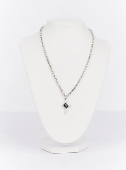 dark-star-cross-chain-necklace-in514