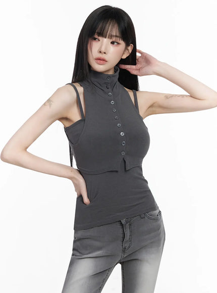 button-up-tank-and-cardigan-duo-iy511