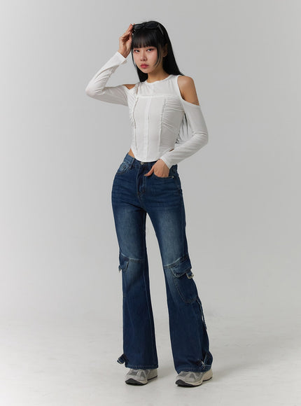straight-fit-pockets-washed-jeans-cj418