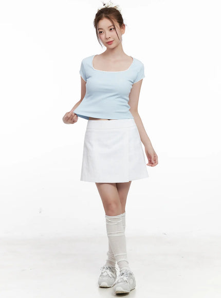 linen-mini-skort-cl524