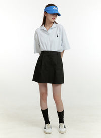cotton-pintuck-mini-skirt-ou427