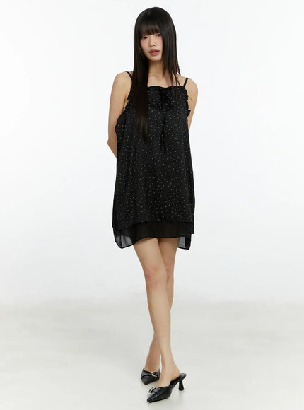 ruffle-trim-polka-dot-mini-dress-cf510