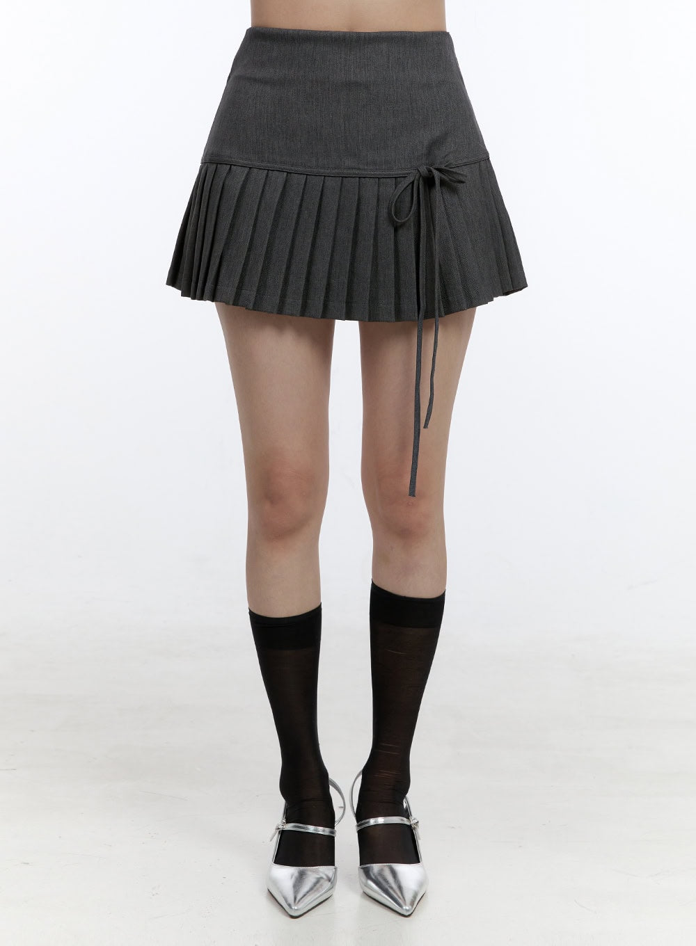 ribbon-pleated-trim-mini-skirt-oo407