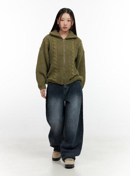 high-neck-cable-knit-zip-up-sweater-cn401