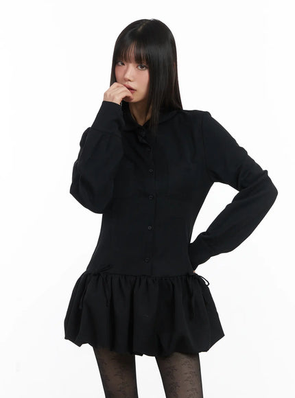collared-balloon-mini-dress-cd518