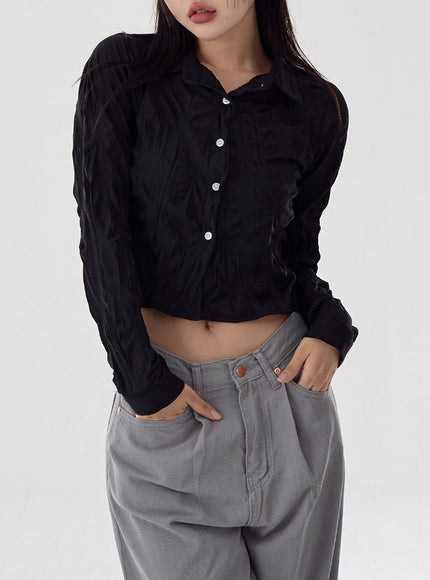 Crop Shirt Long Sleeve Version CG16