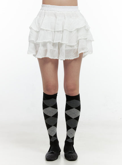 ruffle-banded-mini-skirt-on404