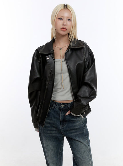 oversized-faux-leather-collar-jacket-co419