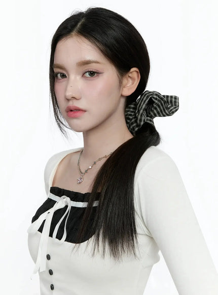 plaid-pattern-scrunchie-io527