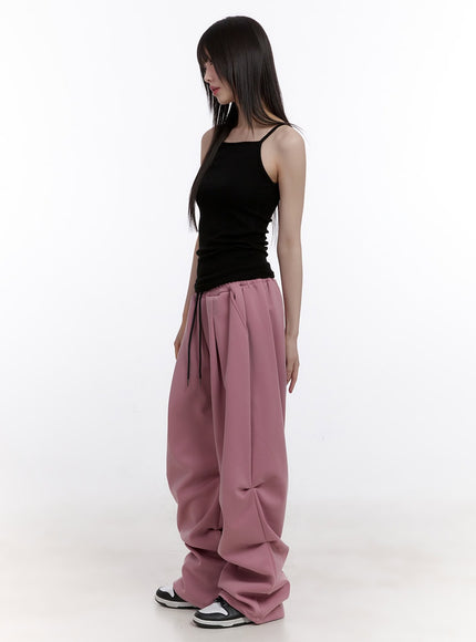 shirred-wide-fit-sweatpants-cf512
