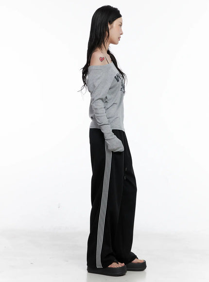 Relaxed-Fit Striped Sweatpants CS529