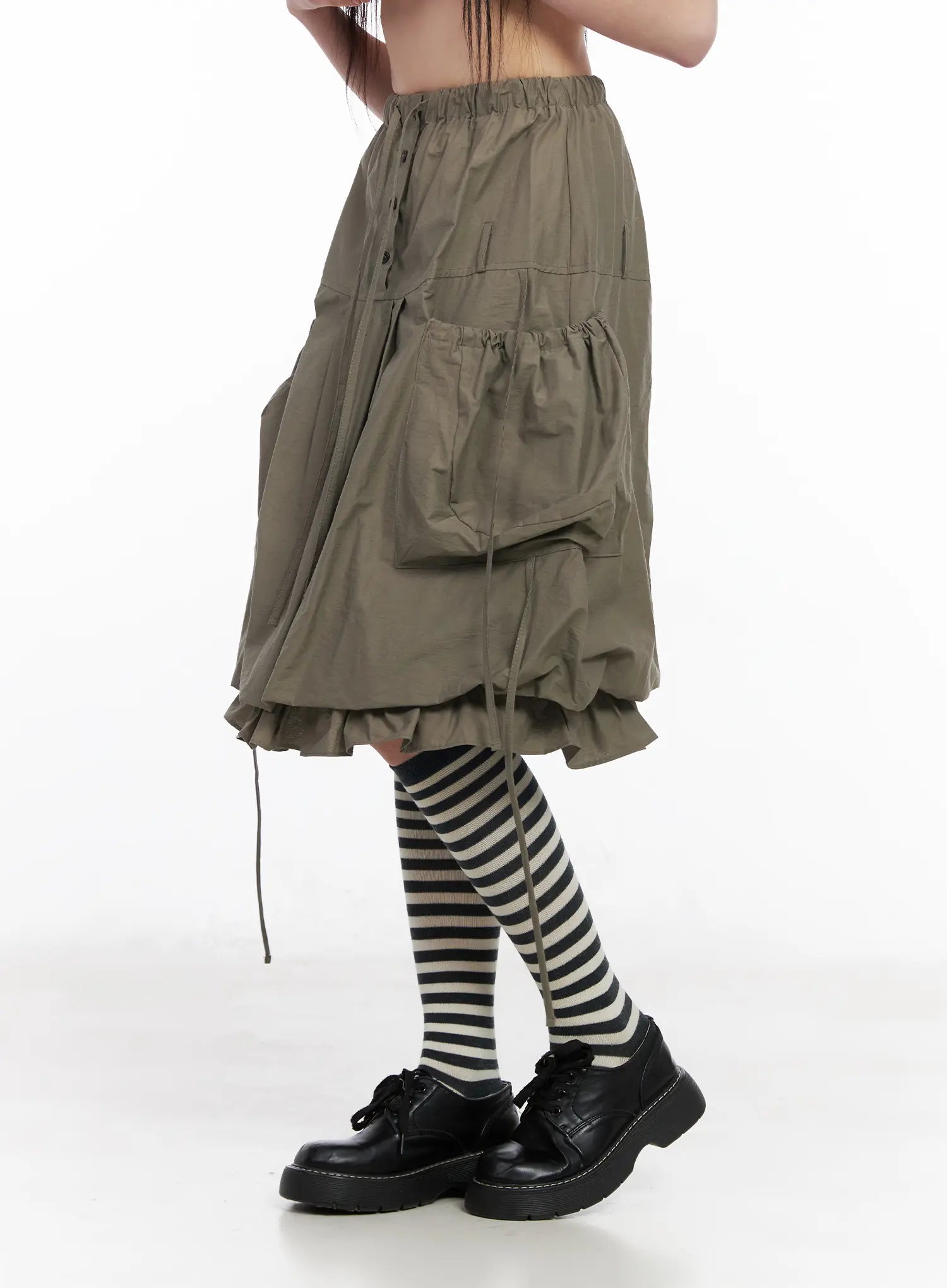 utility-pocket-balloon-midi-skirt-cm512