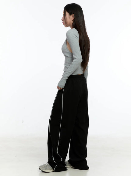 Ribbed Halter Top Bolero Set CS517