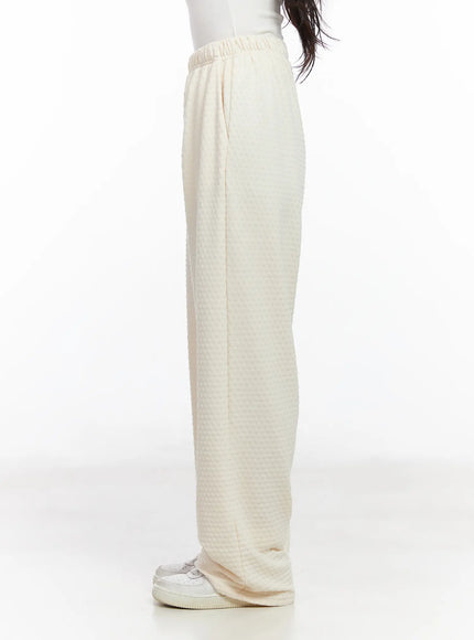 Textured Relaxed Sweatpants CM527