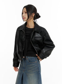 zip-up-faux-leather-bomber-jacket-cf429