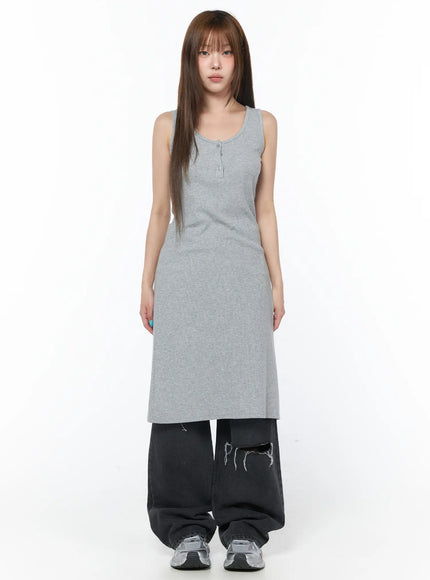 casual-sleeveless-wrap-midi-dress-set-cy529