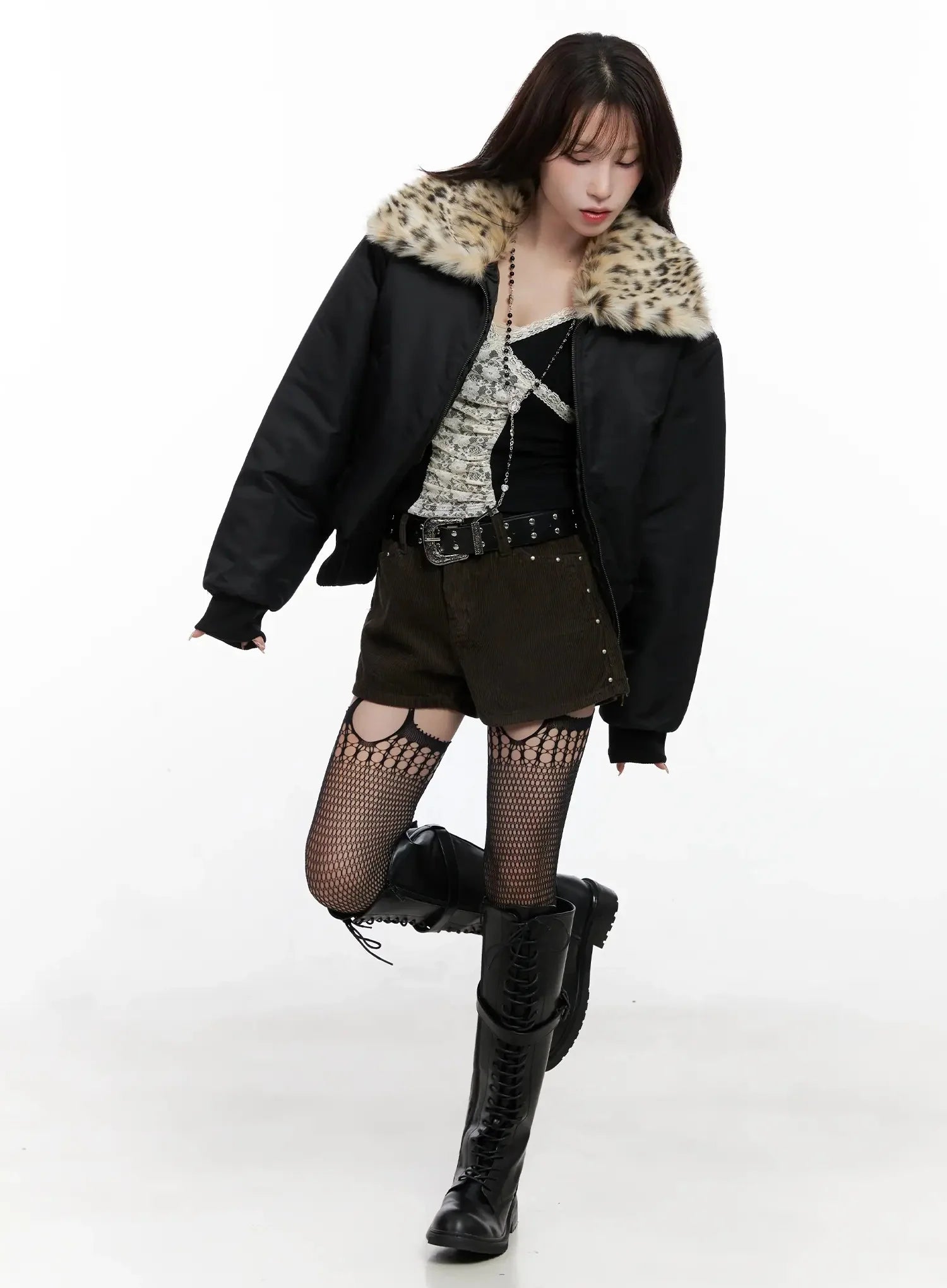 leopard-print-fur-collar-bomber-jacket-in525