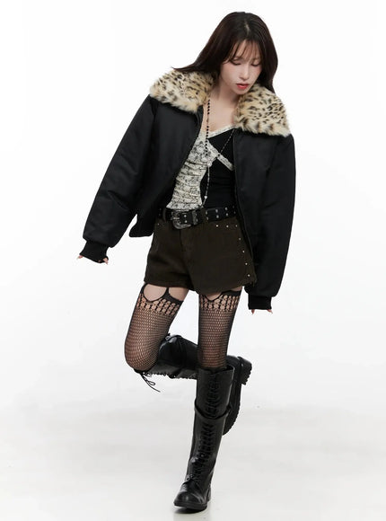 leopard-print-fur-collar-bomber-jacket-in525