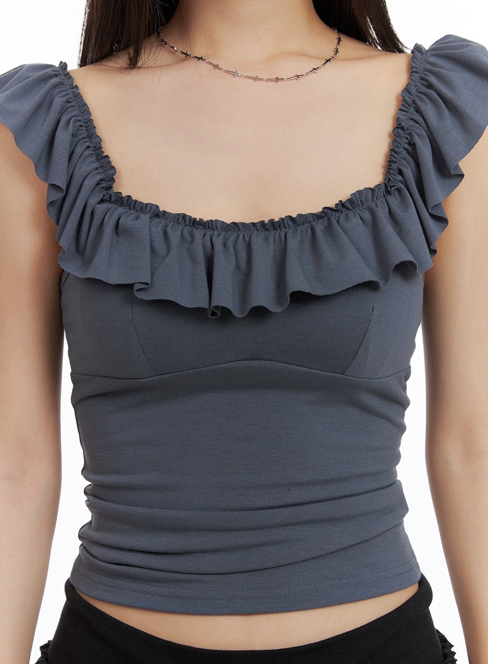 frill-square-neck-sleeveless-top-ca409