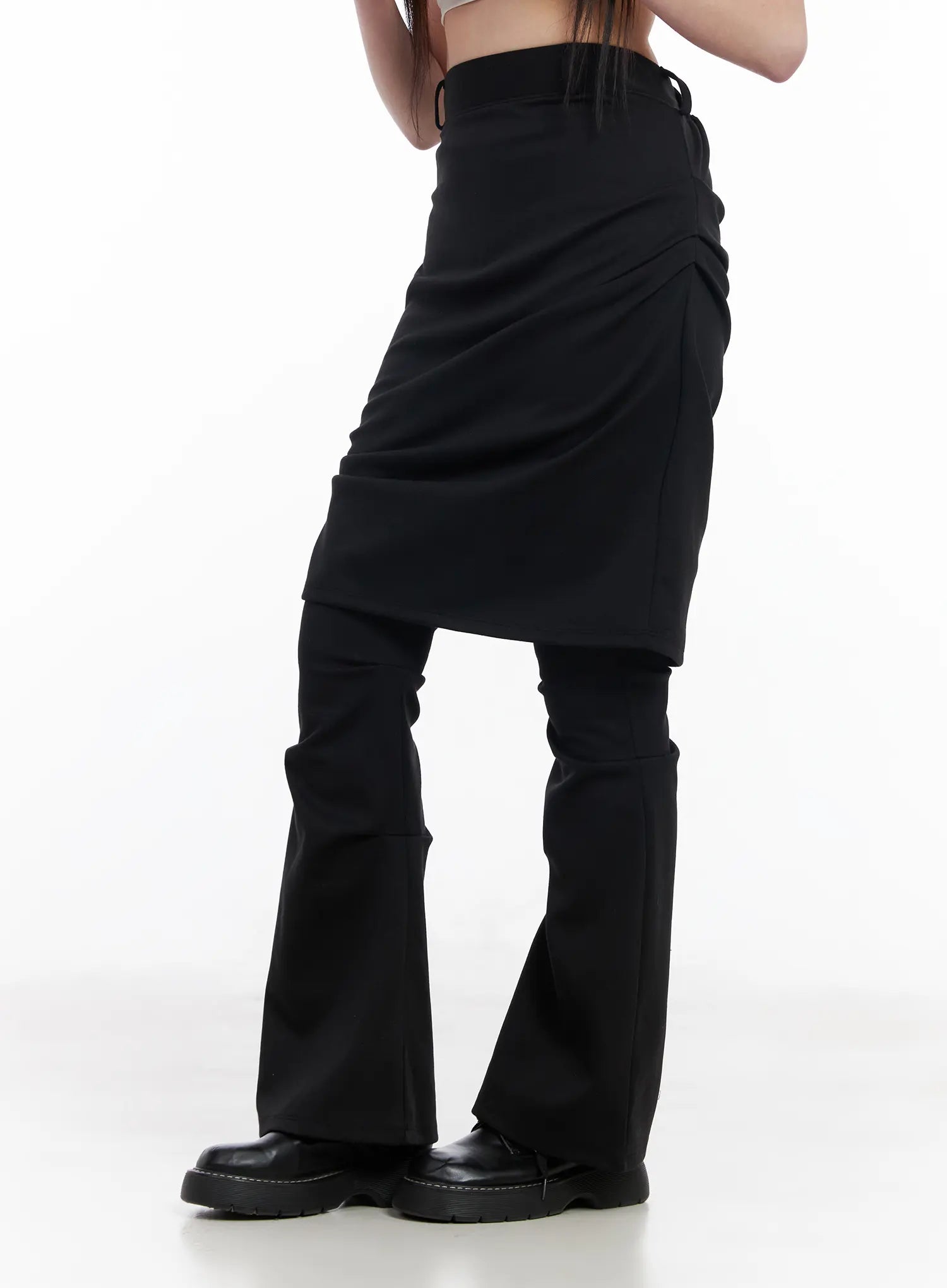 Layered Skirt Pants CM512