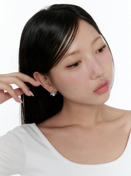 radiant-sun-faux-pearl-stud-earrings-cs518