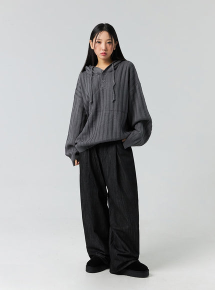 buttoned-hooded-sweater-co323