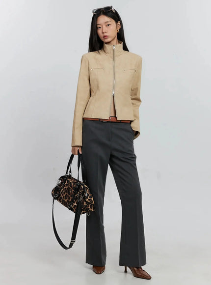 Elegant Flared Trousers IS516