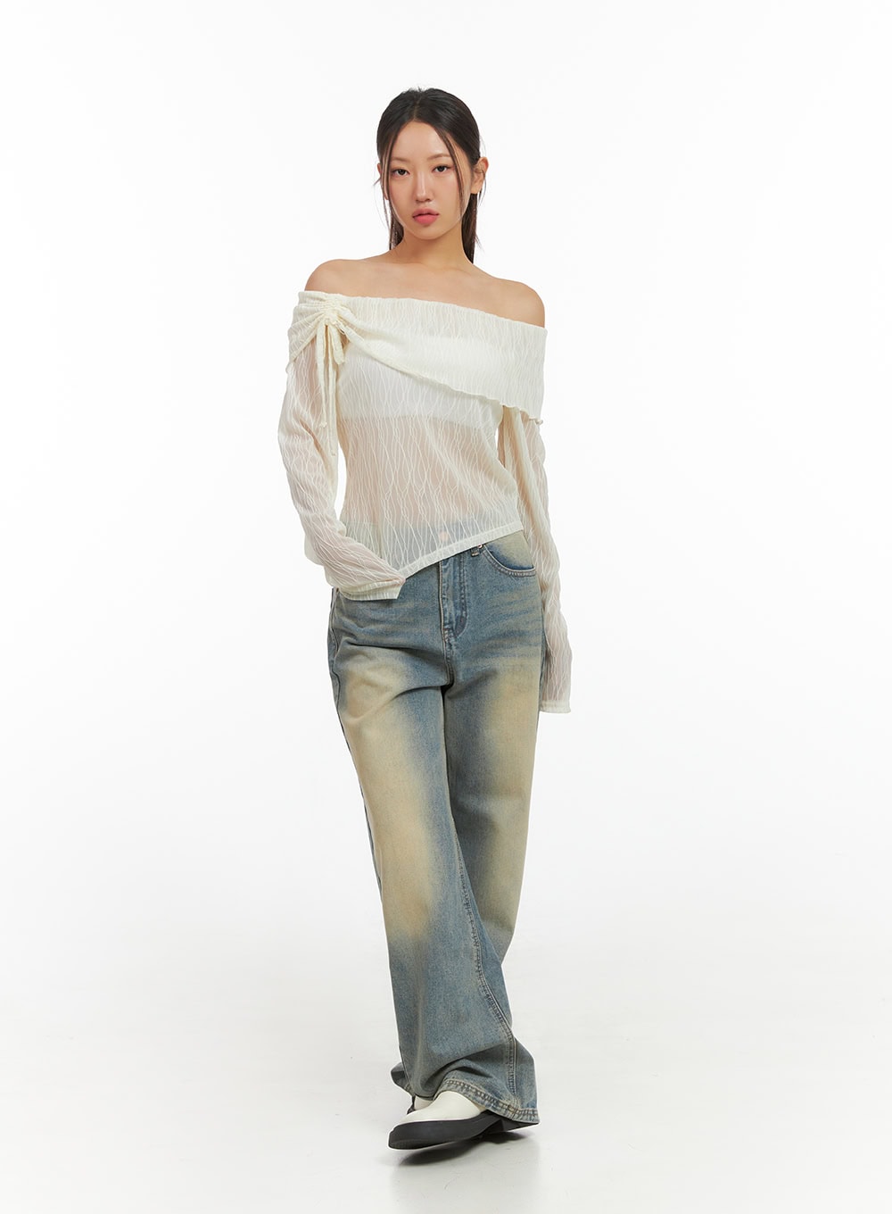 see-through-textured-off-shoulder-top-is402