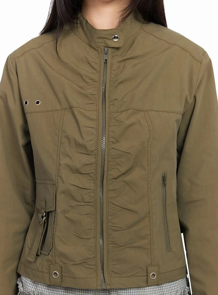 ruched-detail-jacket-ia523